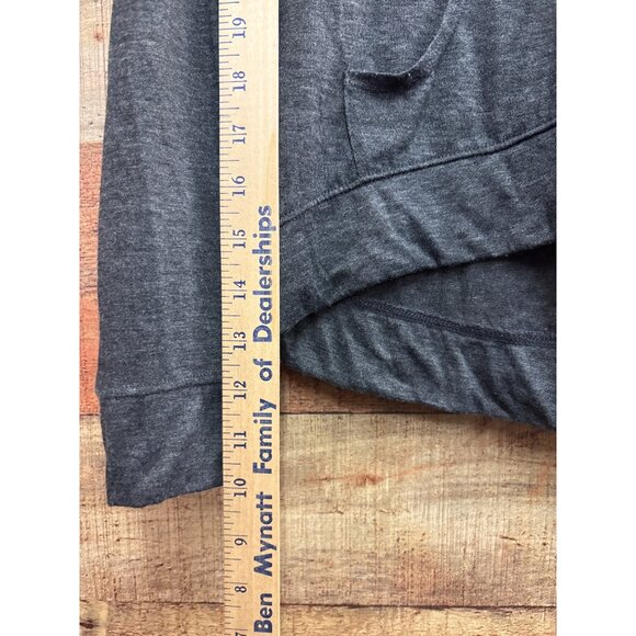 Abercrombie & Fitch Womens Charcoal Gray Hoodie Size L - Picture 5 of 9